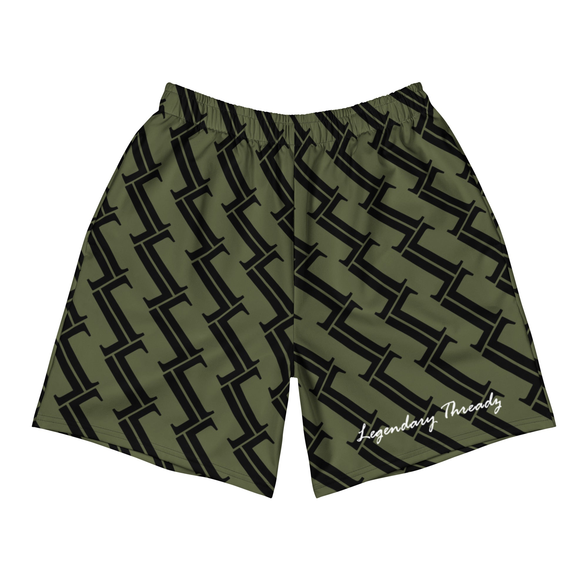 パンツ Tenderperson Flame pattern shorts green Blazing Style: Green Flames Shorts for a Fiery Look